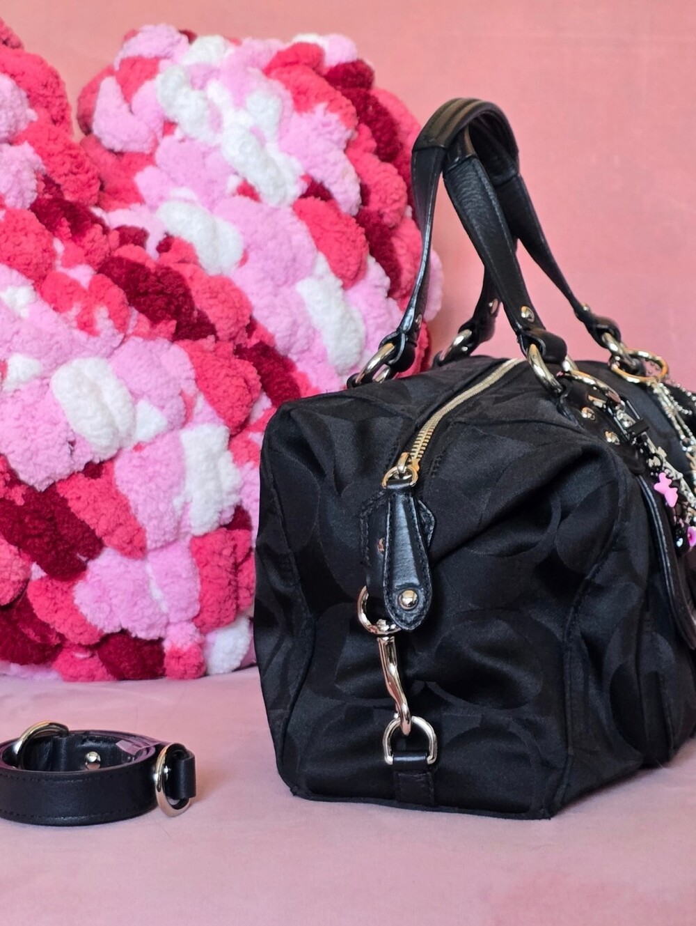 Coach Campbell Signature Satchel (24741) - Picture 4 of 7